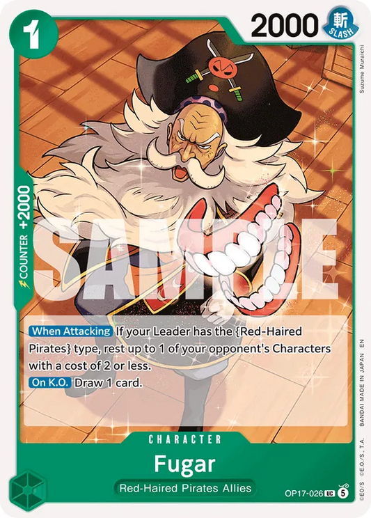 Fugar OP17-026 [ Inglese / Giapponese ]