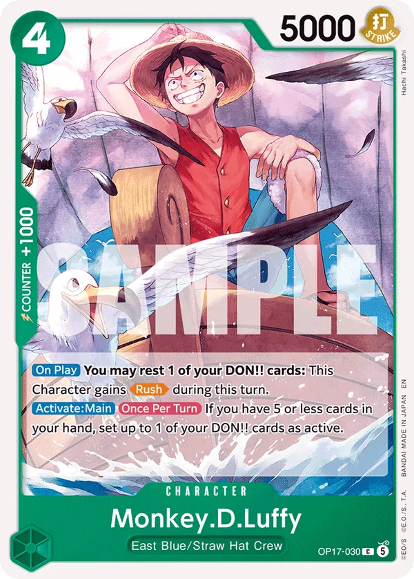 Monkey D Luffy OP17-030