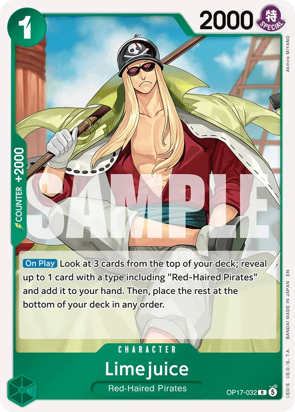 Limejuice OP17-032 [ Inglese / Giapponese ]