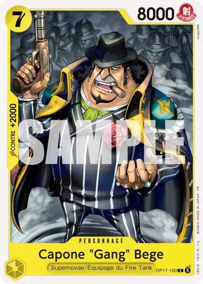 Capone "Gang" Bege OP17-100 [ Inglese / Giapponese ]