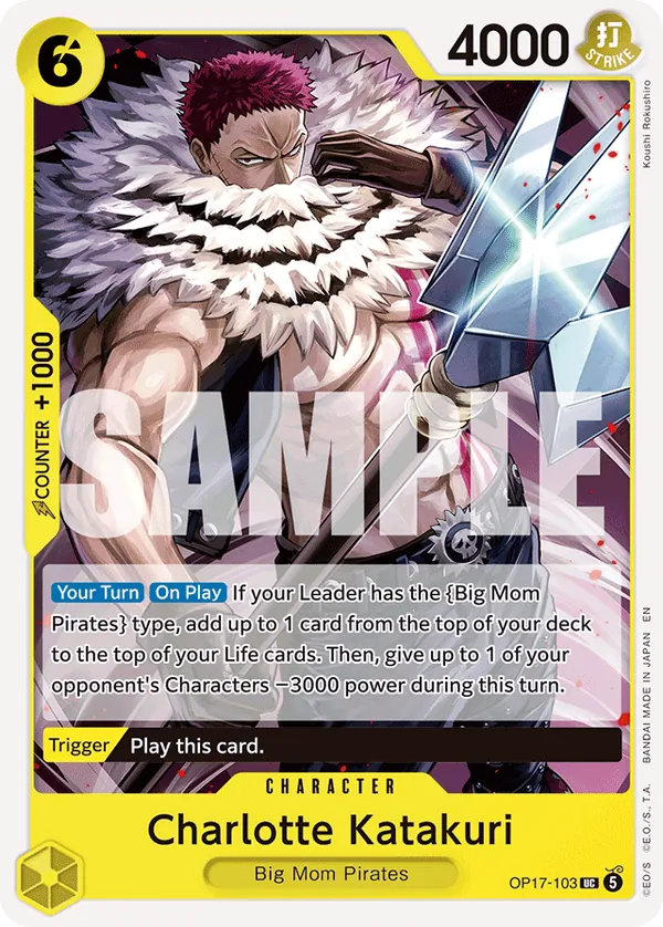 Charlotte Katakuri OP17-103 [ Inglese / Giapponese ]