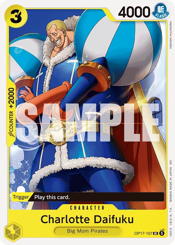 Charlotte Daifuku OP17-107 [ Inglese / Giapponese ]