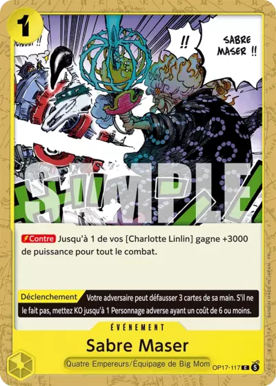 Maser Saber OP17-117 [ Inglese / Giapponese ]
