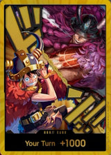NM / Inglese / DON!! - (Luffy & Loki | Gold Foil) - OP-17: The World's Str.