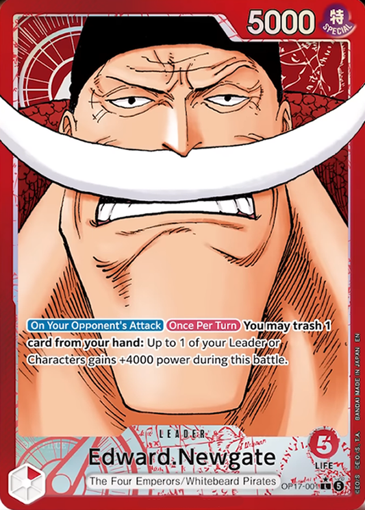 Edward Newgate OP17-001 [ Inglese / Giapponese ]
