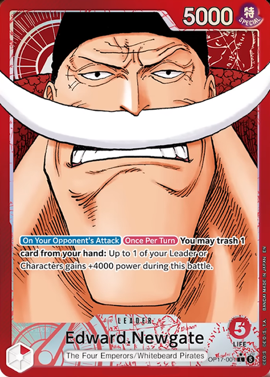 Edward Newgate OP17-001 [ Inglese / Giapponese ]