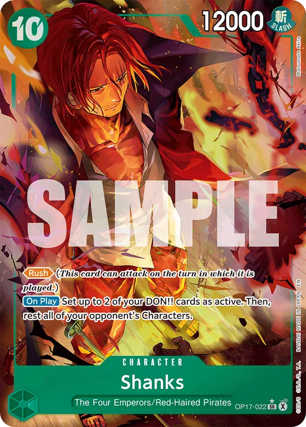 Shanks OP17-022 [ Inglese / Giapponese ]