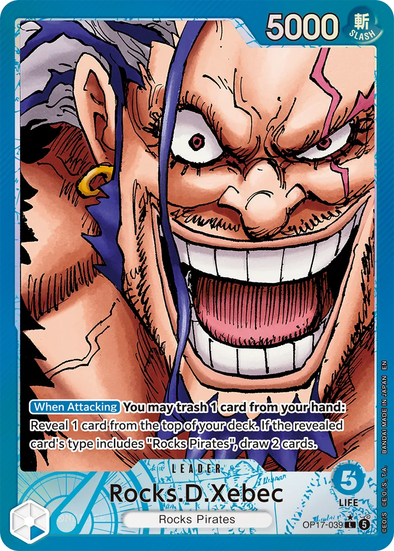 Rocks D Xebec OP17-039 [ Inglese / Giapponese ]