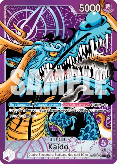 Kaido OP17-058 [ Inglese / Giapponese ]
