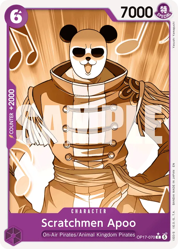 Scratchmen Apoo OP17-070 [ Inglese / Giapponese ]