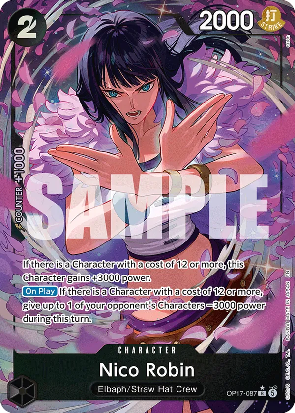 Nico Robin OP17-087 [ Inglese / Giapponese ]