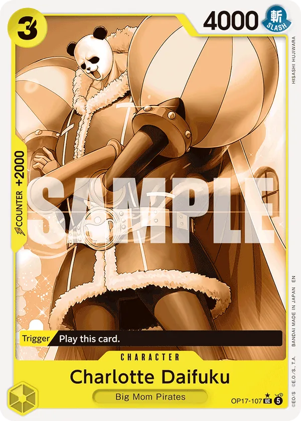 Charlotte Daifuku OP17-107 [ Inglese / Giapponese ]