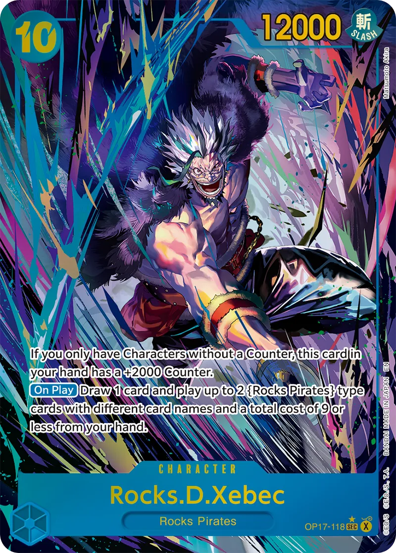 Rocks D Xebec OP17-118 [ Inglese / Giapponese ]