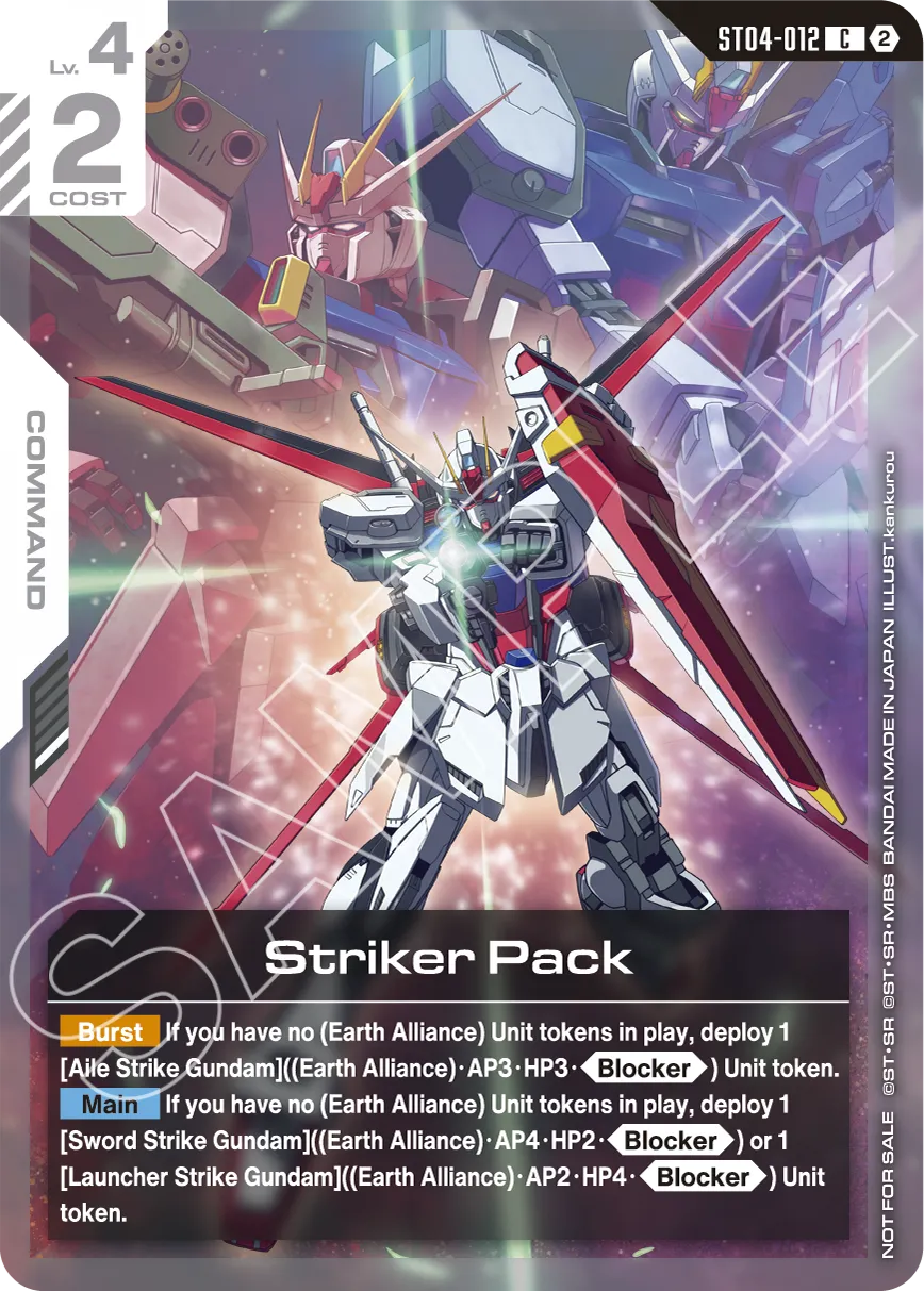 Striker Pack ST04-012 [ Inglese ]