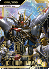 NM / Inglese / 1 Stanniversaryeventpackserialnumberedstrikefreedomgundam.