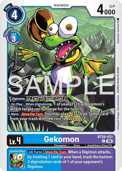 Gekomon BT26-021 [ Inglese ]