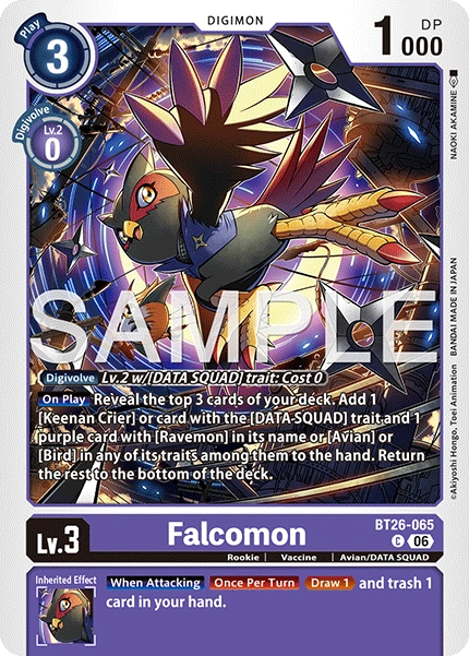 Falcomon BT26-065 [ Inglese ]