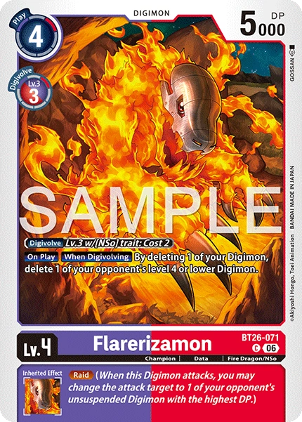 Flarerizamon BT26-071 [ Inglese ]