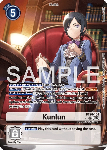 Kunlun BT26-104 [ Inglese ]