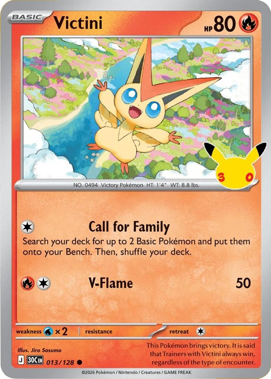 Victini - 30° Anniversario 013/128 [ Italiano / Inglese ]