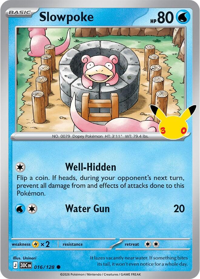 Slowpoke - 30° Anniversario 016/128 [ Italiano / Inglese ]