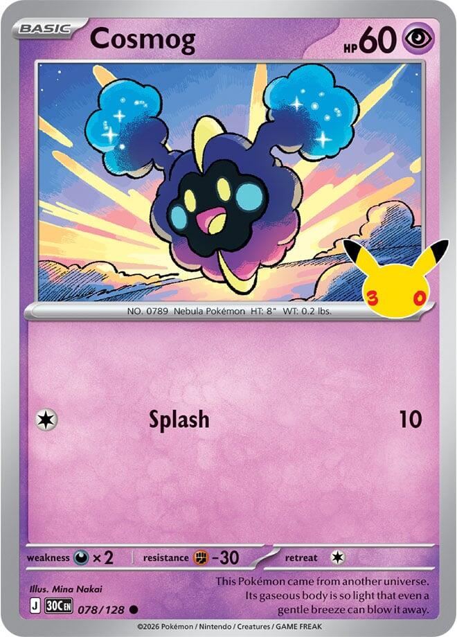 Cosmog - 30° Anniversario 078/128 [ Italiano ]