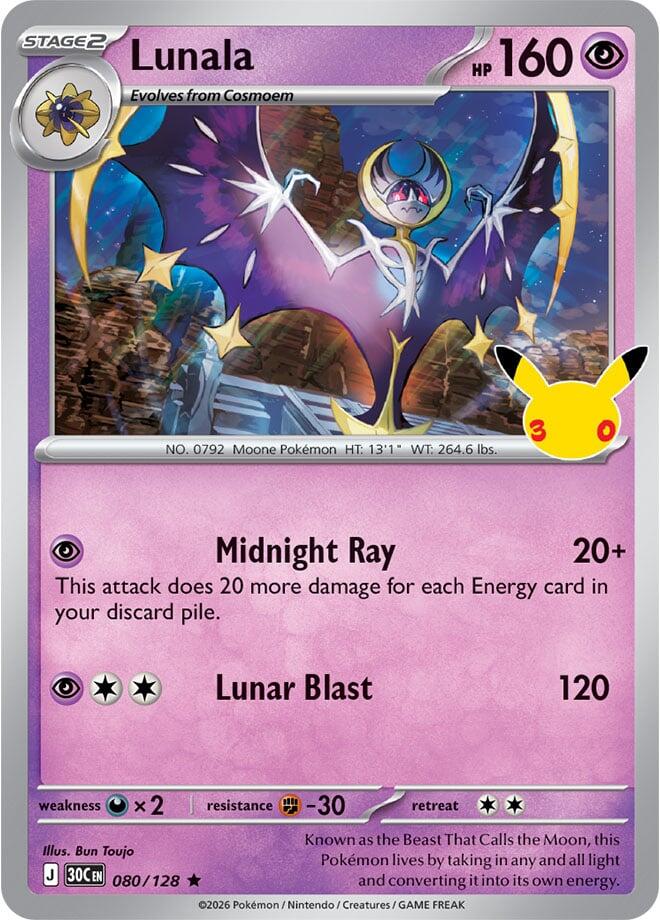 Lunala - 30° Anniversario 080/128 [ Italiano / Inglese ]