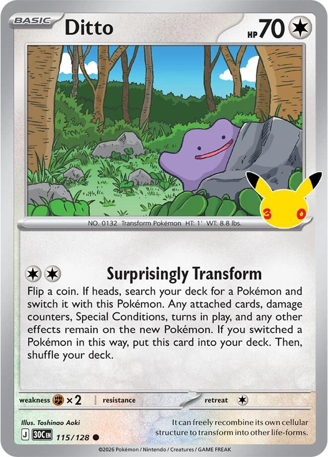 Ditto - 30° Anniversario 115/128 [ Italiano / Inglese ]