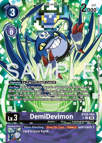 DemiDevimon BT26-064 [ Inglese ]