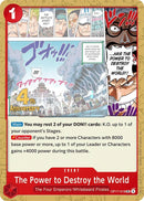 NM / Inglese / UNCOMMON - (4th Anniversary Stamp) - OP-17: The World's Str.
