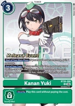 Kanan Yuki BT26-090 [ Inglese ]