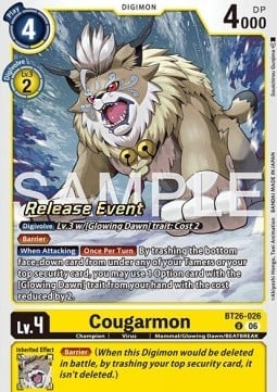 Cougarmon BT26-026 [ Inglese ]