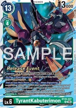 TyrantKabuterimon BT26-047 [ Inglese ]