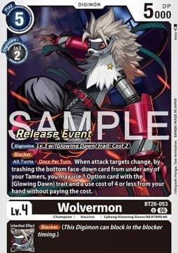 Wolvermon BT26-053 [ Inglese ]