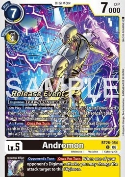 Andromon BT26-054 [ Inglese ]