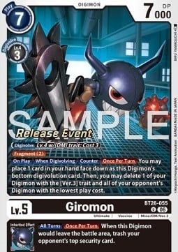 Giromon BT26-055 [ Inglese ]