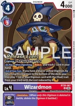 Wizardmon BT26-067 [ Inglese ]