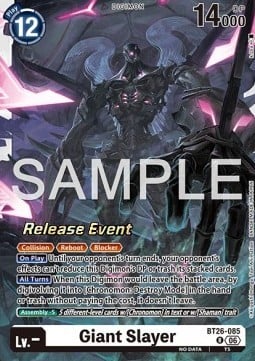 Giant Slayer BT26-085 [ Inglese ]
