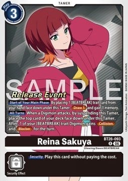 Reina Sakuya BT26-093 [ Inglese ]