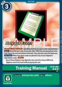 Training Manual BT26-099 [ Inglese ]