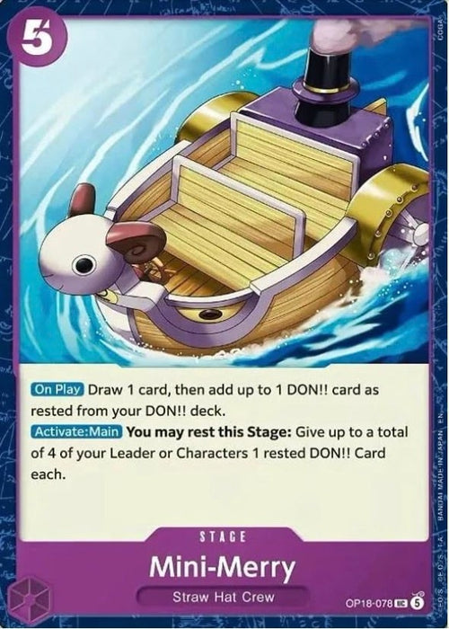Mini-Merry OP18-078 [ Inglese / Giapponese ]