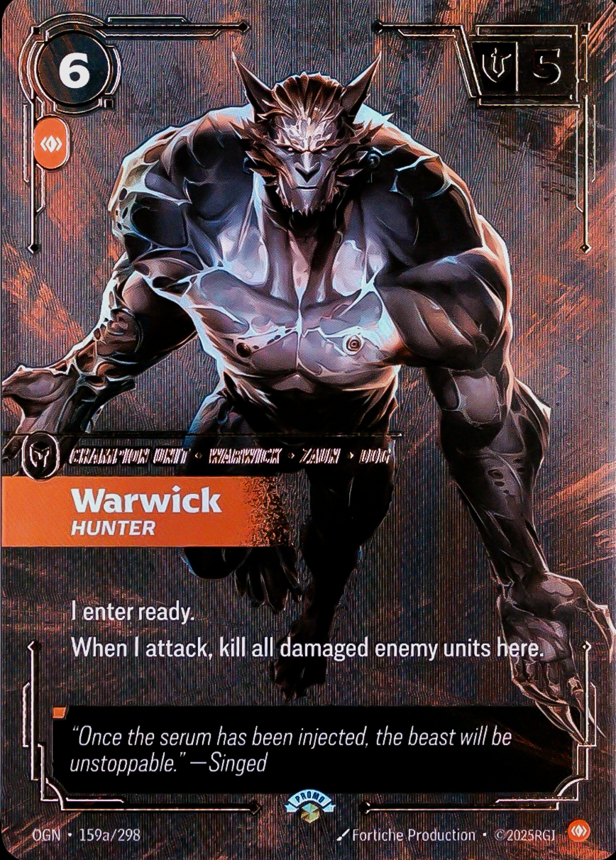 Warwick - Hunter (Arcaneboxset) [ Inglese / Cinese Semplificato ]