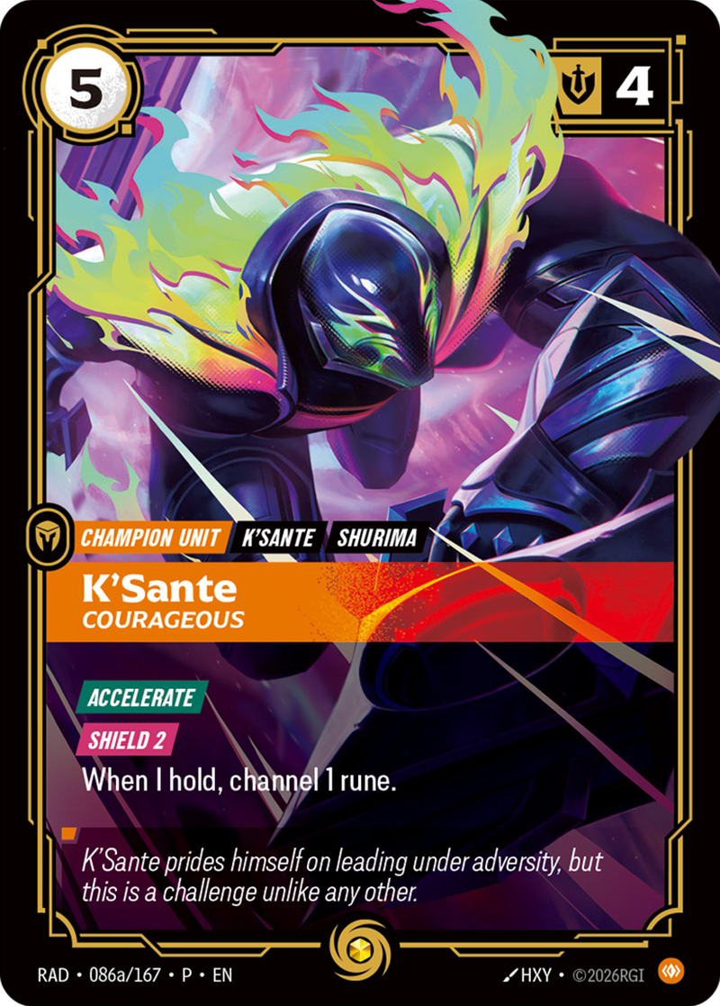 K'Sante - Courageous (Regionalchampionship) [ Inglese / Cinese Semplificato ]