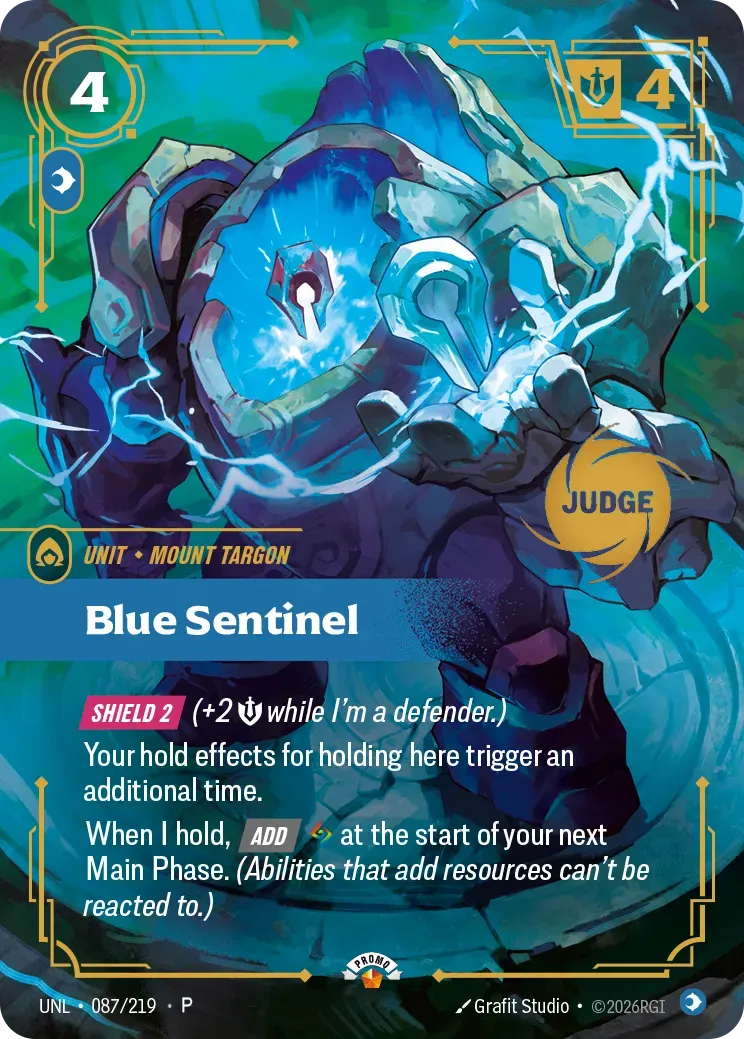 Blue Sentinel (Judgepromo) [ Inglese / Cinese Semplificato ]