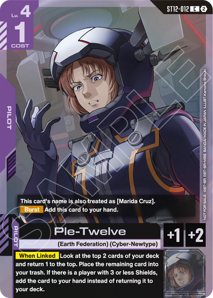 Ple-Twelve ST12-012 [ Inglese ]