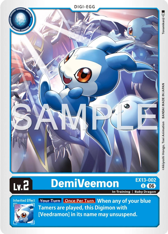 DemiVeemon EX13-002 [ Inglese ]