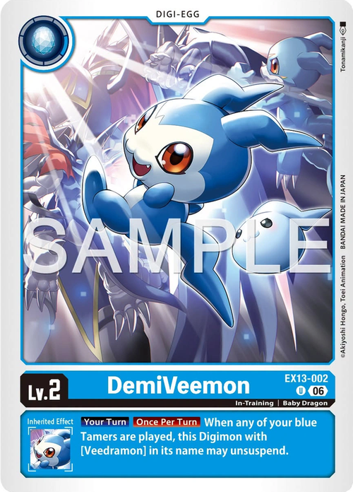 DemiVeemon EX13-002 [ Inglese ]