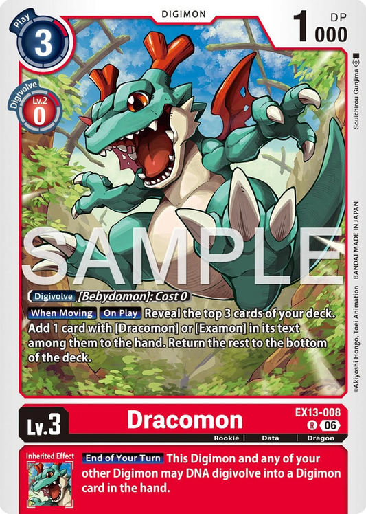 Dracomon EX13-008 [ Inglese ]