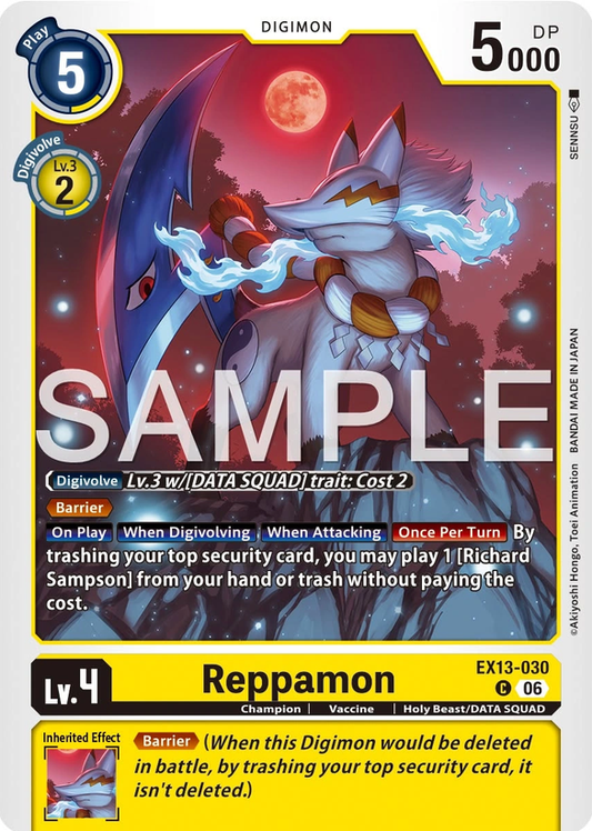 Reppamon EX13-030 [ Inglese ]