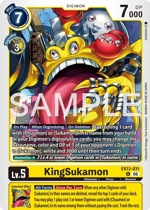 KingSukamon EX13-031 [ Inglese ]